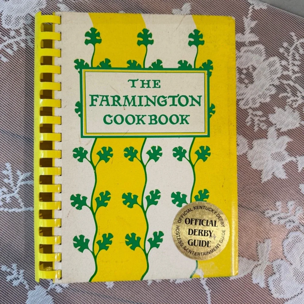Vintage Farmington Cookbook Official Kentucky Derby Hostess Guide 1979 5th Ed